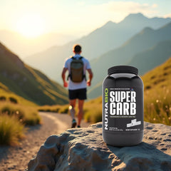 NutraBio Super Carb electrolytes blend powder ready to mix for hydration