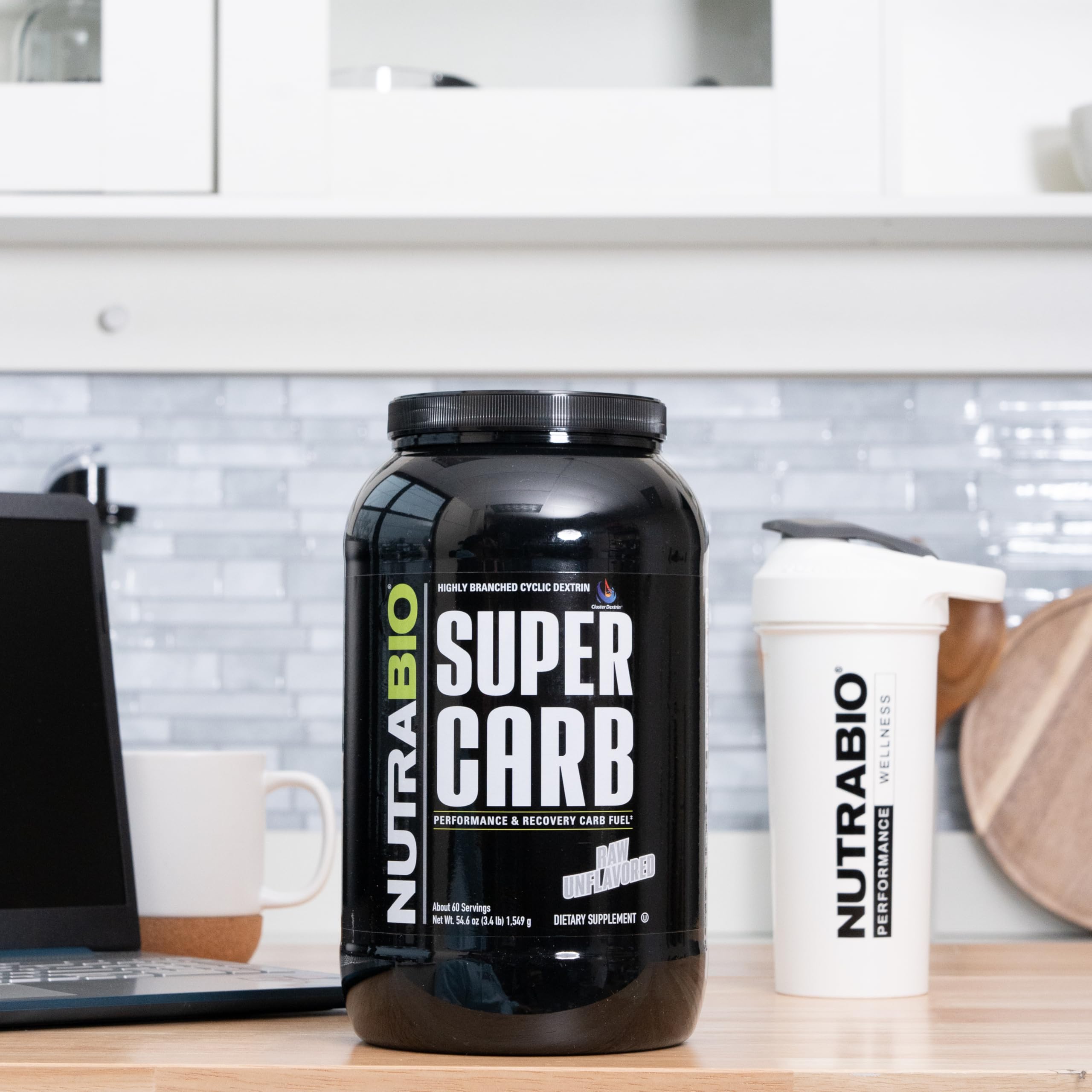 Training scene featuring NutraBio Super Carb fueling endurance activity