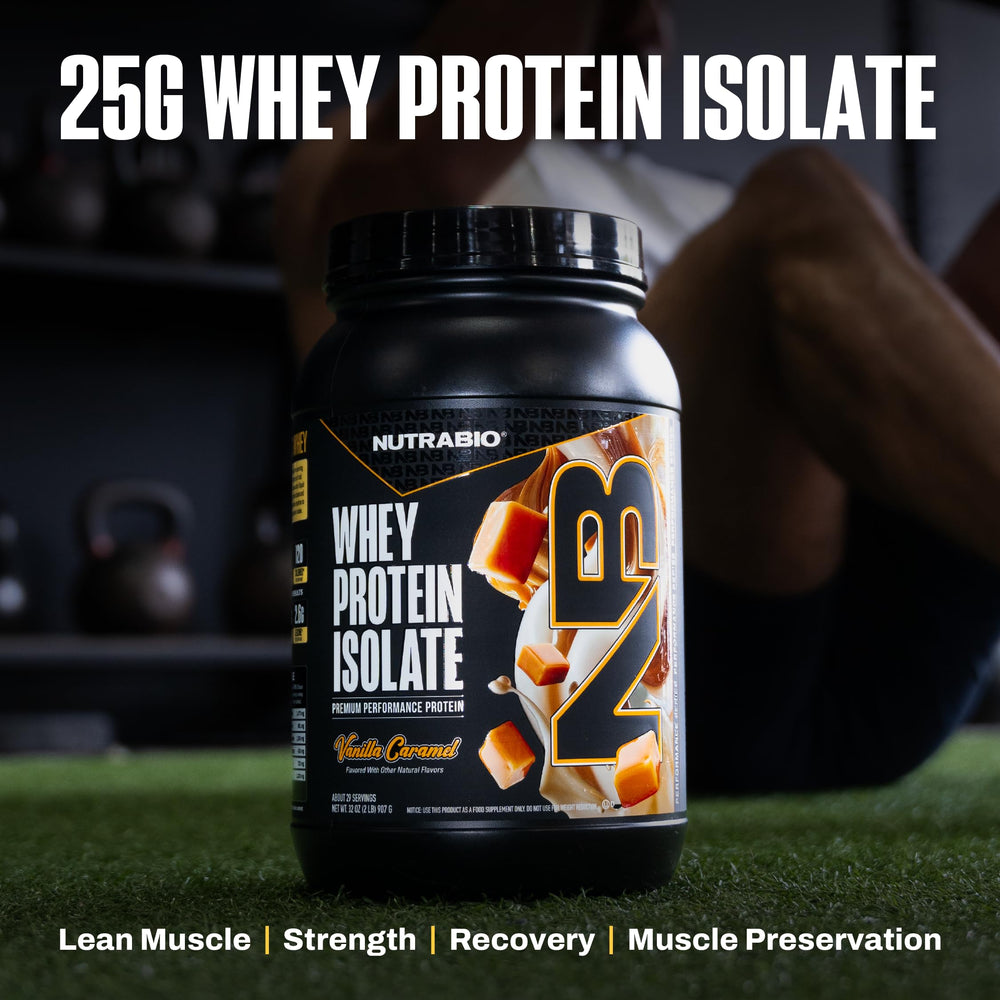 NutraBio ingredient panel emphasizes complete amino acid profile