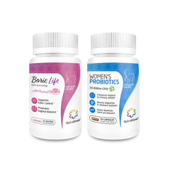 NutraBlast boric acid suppositories bundle box for convenient daily use and storage.
