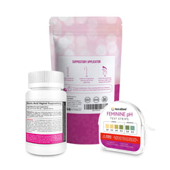 NutraBlast disposable suppository applicators 15-pack for clean, easy insertion.