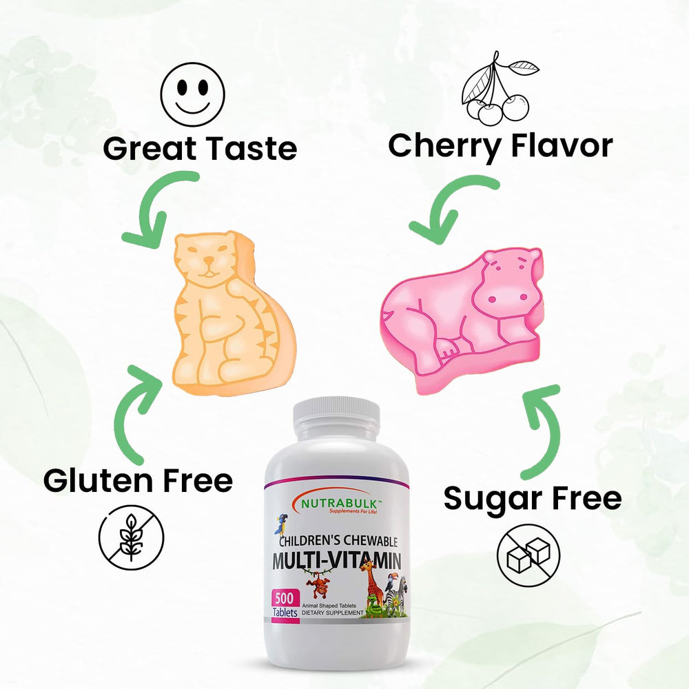 NutraBulk cherry-flavor bites offer a familiar, kid-friendly nutrition option