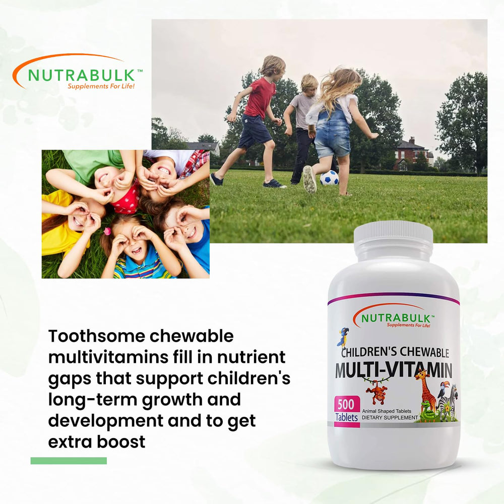 NutraBulk tigers-shaped chews deliver kid-friendly flavor in a convenient bite