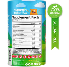 Nutracelle Nutramin gummies cherry bottle for tasty routines