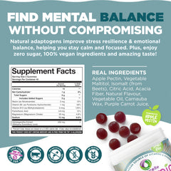 Nutracelle Nutramin Mood Boost packaging front showing vegan and sugar-free formula.
