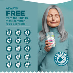 Nutracelle Nutramin Mood Boost vegan symbol on packaging for plant-based wellness.