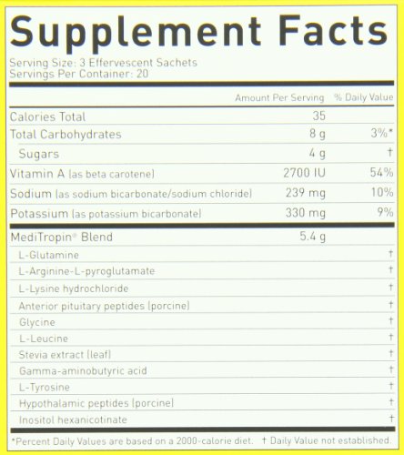 Nutraceutics Meditropin for an active lifestyle, supporting energy metabolism during workouts.