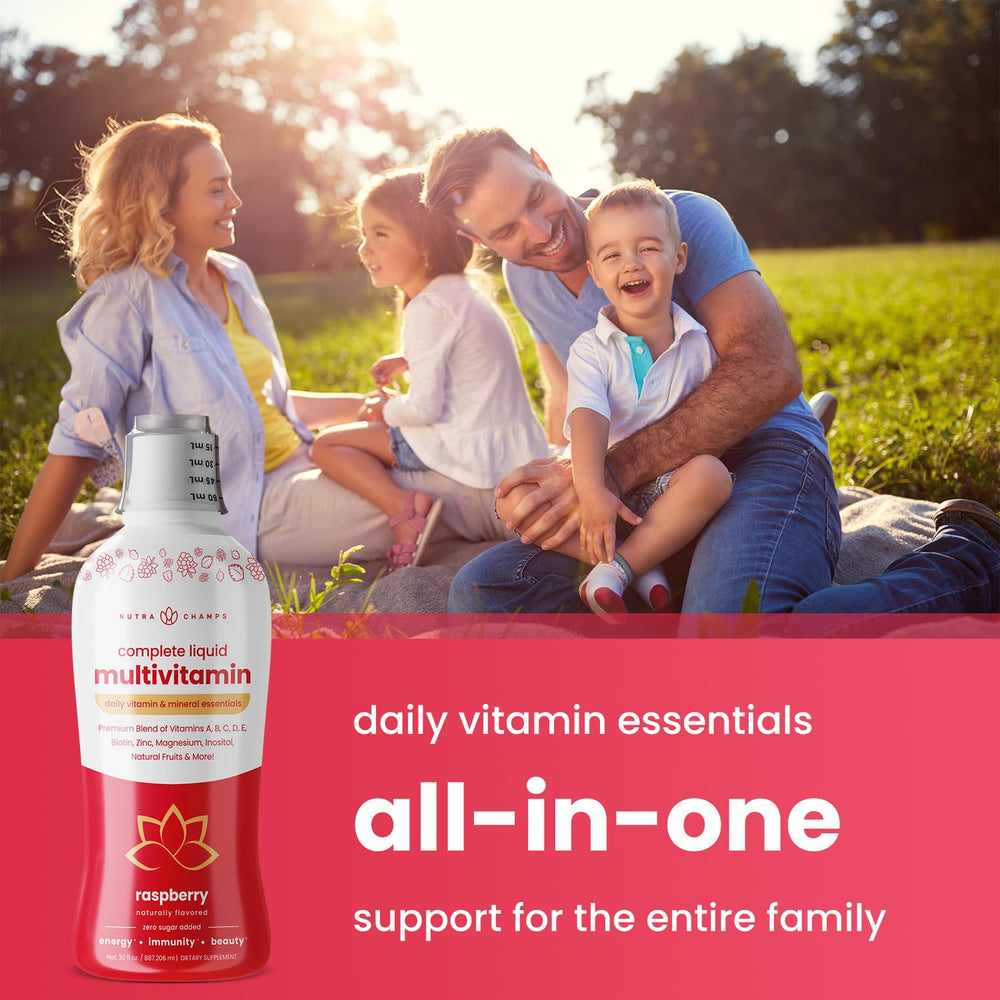 NutraChamps Adults taking daily dose, supports energy and wellness routines.