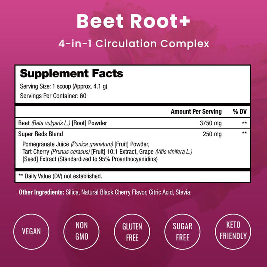 NutraChamps Beet Root Powder scoop-dispense demonstrates convenient daily use.