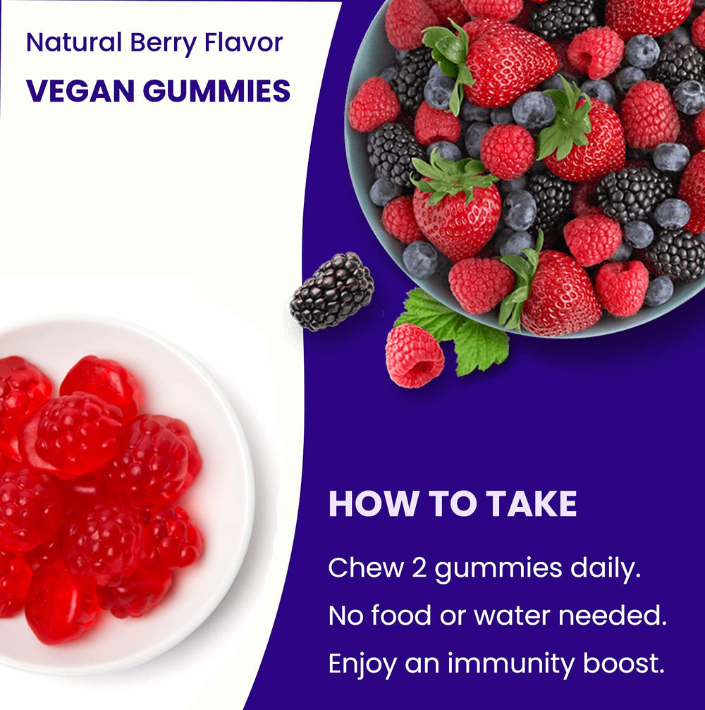 NutraChamps Elderberry Gummies with propolis and echinacea ingredients for balance