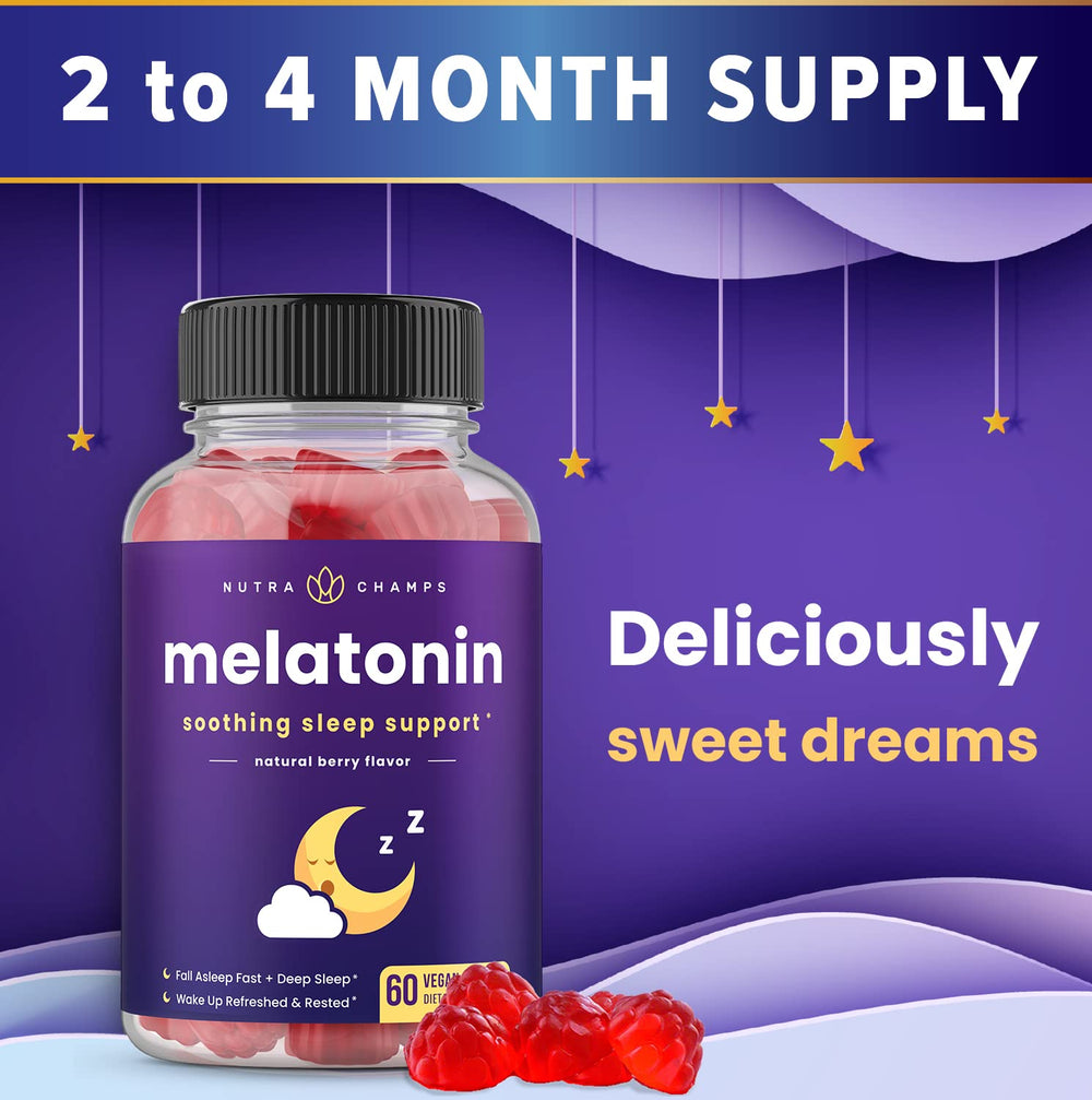 NutraChamps kids-friendly packaging supports gentle bedtime routines.