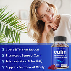NutraChamps Lemon balm leaf emphasizing calming relaxation potential