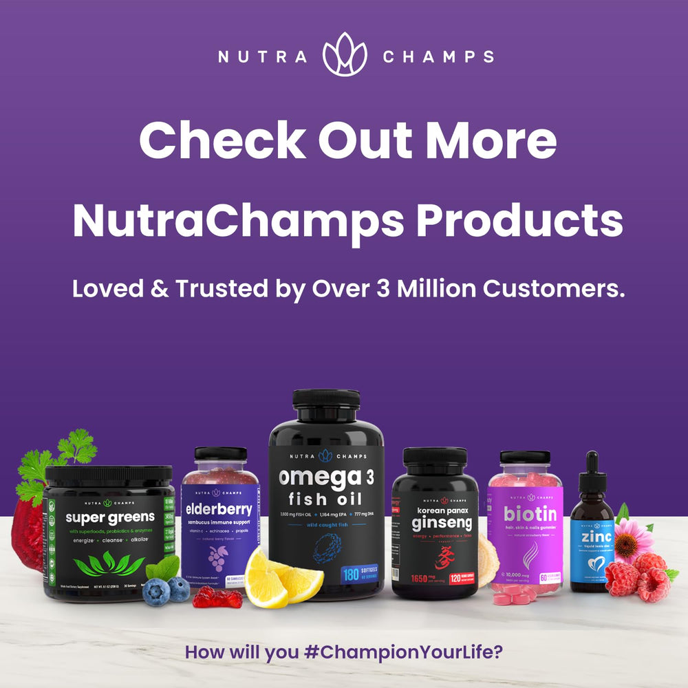 NutraChamps Sleep Gummies box set emphasizes value with a pack of two.
