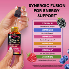 NUTRAHARMONY B-Complex supports steady energy and daily focus.