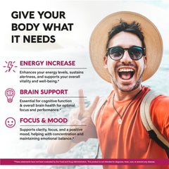 NutraHarmony B12 liquid dropper in use for sublingual absorption.