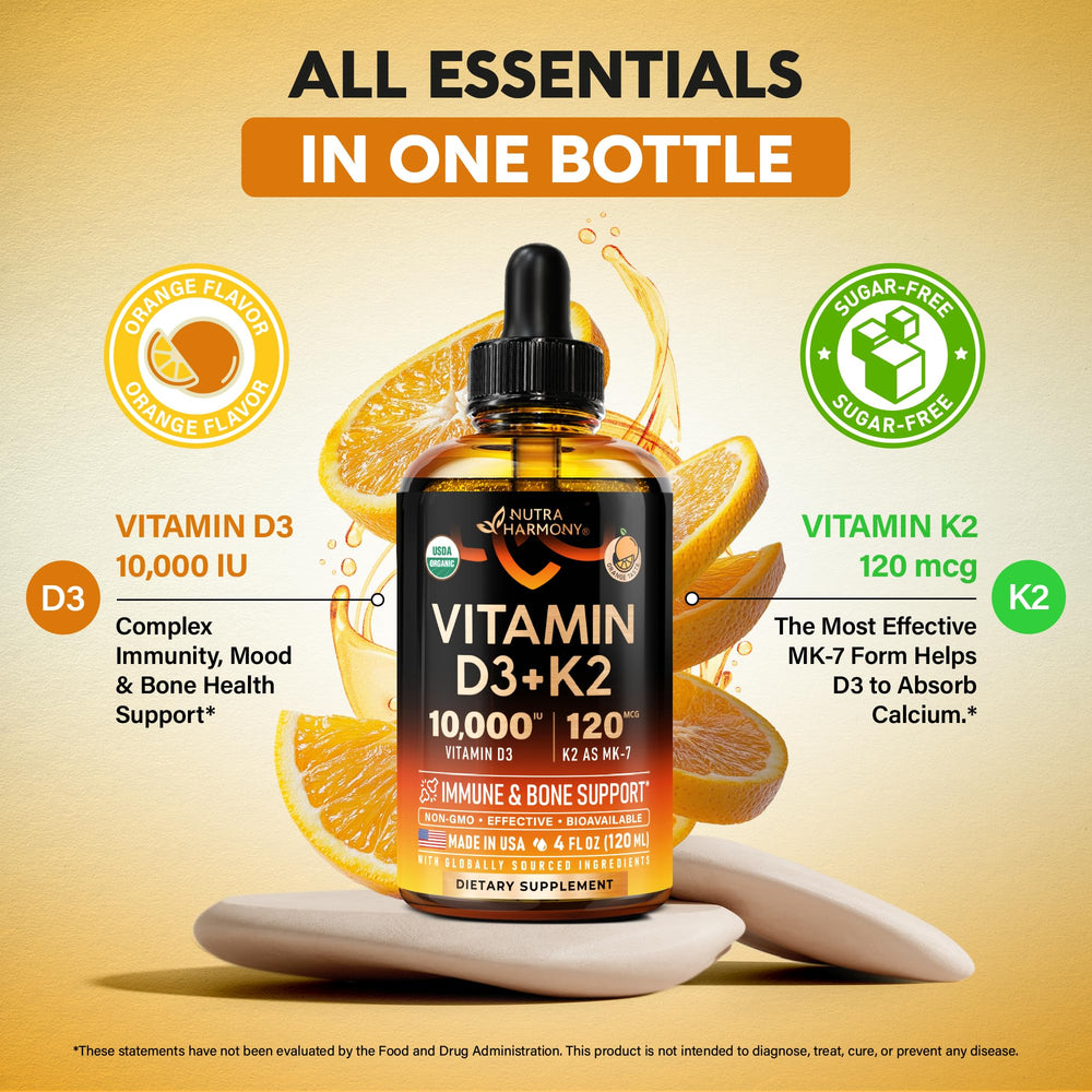 NUTRAHARMONY MCT oil base enhances absorption of fat-soluble vitamins