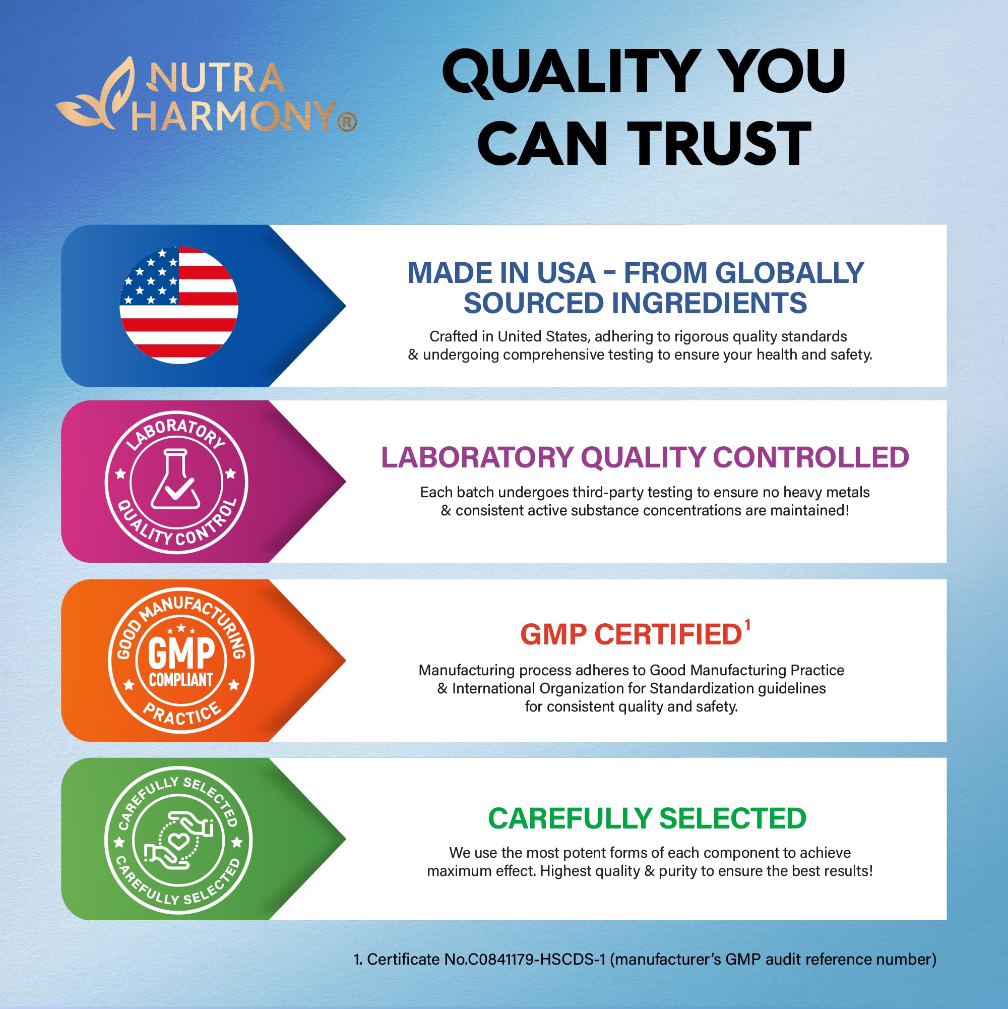NutraHarmony capsules shown in daily routine for active lifestyles.
