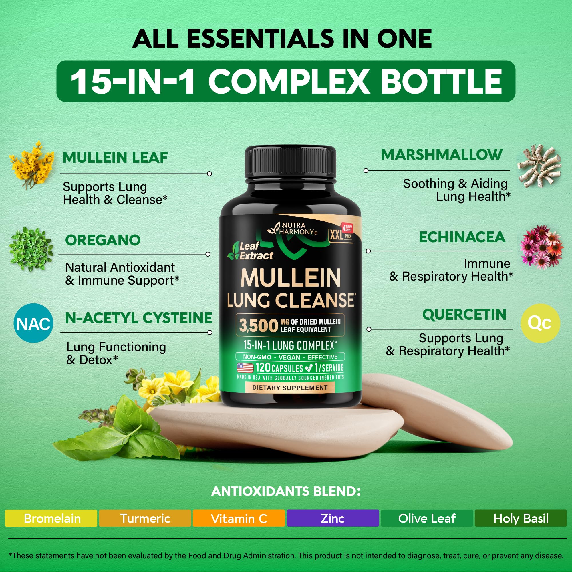 Nutraharmony echinacea blend supports resilient immune health for respiratory comfort