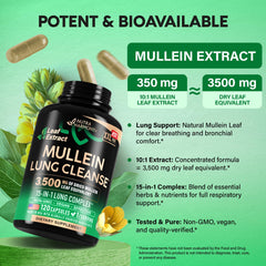 Nutraharmony marshmallow root blend image suggests soothing throat and mucus management