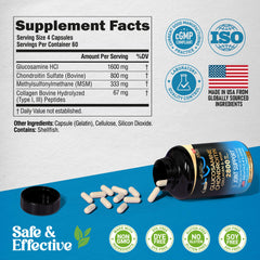 NutraHarmony sugar-free formula label signals clean, preservative-free ingredients.