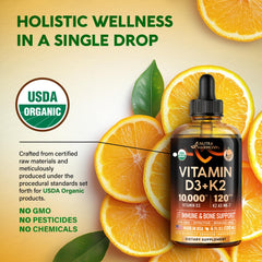 NUTRAHARMONY USDA Organic seal highlights pure, clean ingredients