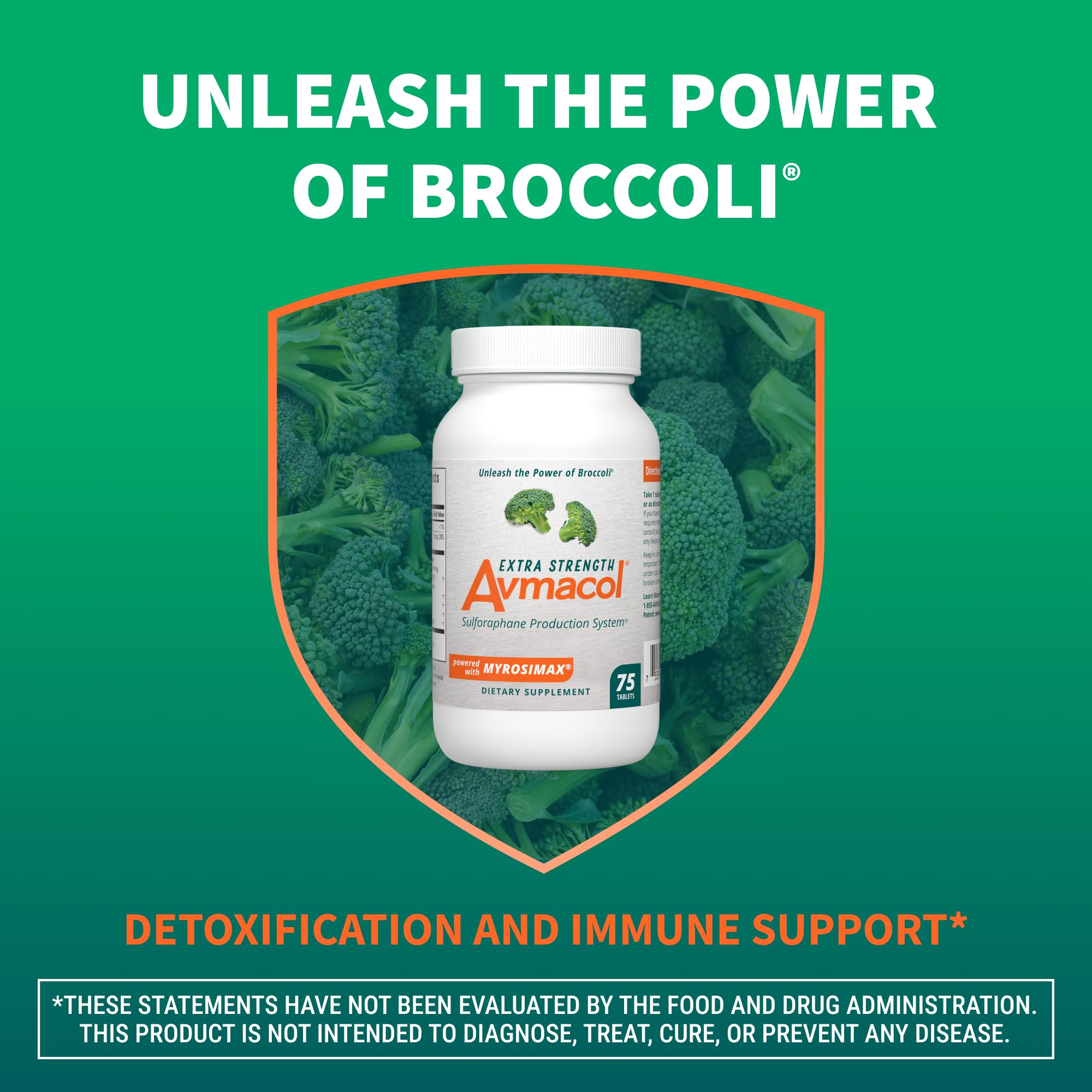 Nutramax Avmacol maitake mushroom extract on packaging panel