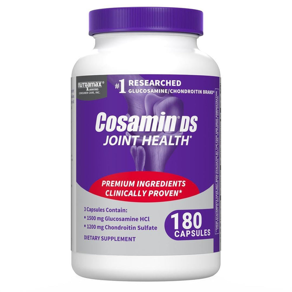 Nutramax Cosamin DS bottle front view for daily joint care