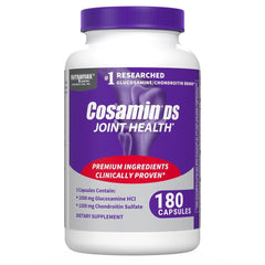 Nutramax Cosamin DS bottle front view for daily joint care
