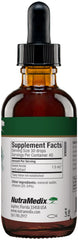 NutraMedix Artemisia Annua dropper close-up suggests precise dosing and antioxidant support