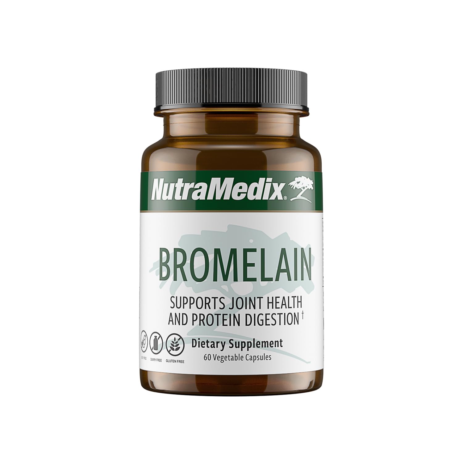 NutraMedix Bromelain 1000mg capsules for daily digestive support