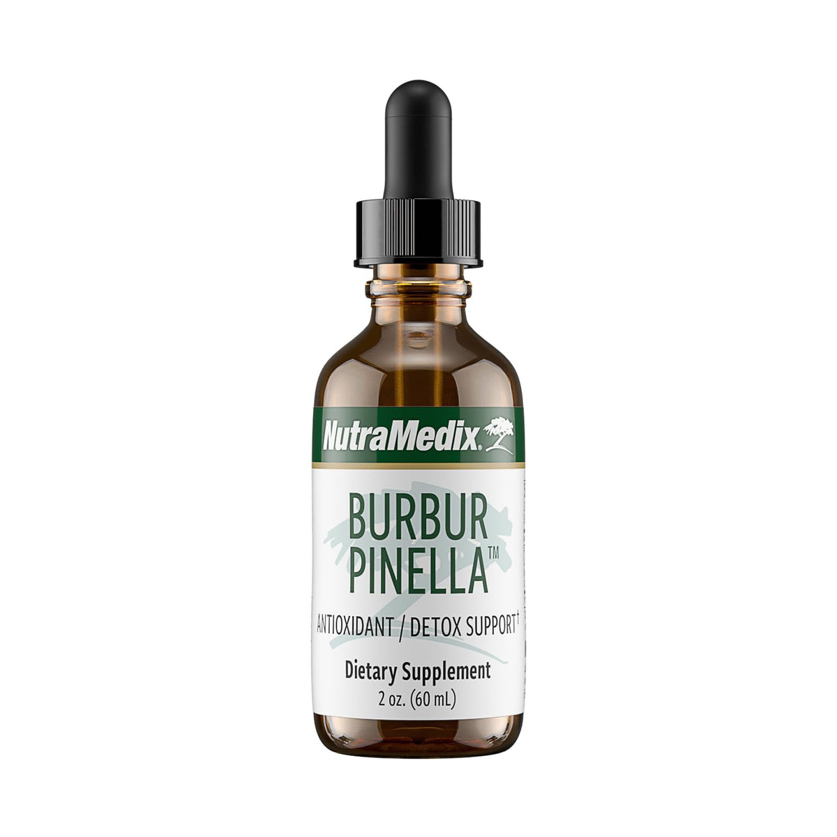 NutraMedix Burbur-Pinella bottle with label for daily brain health.