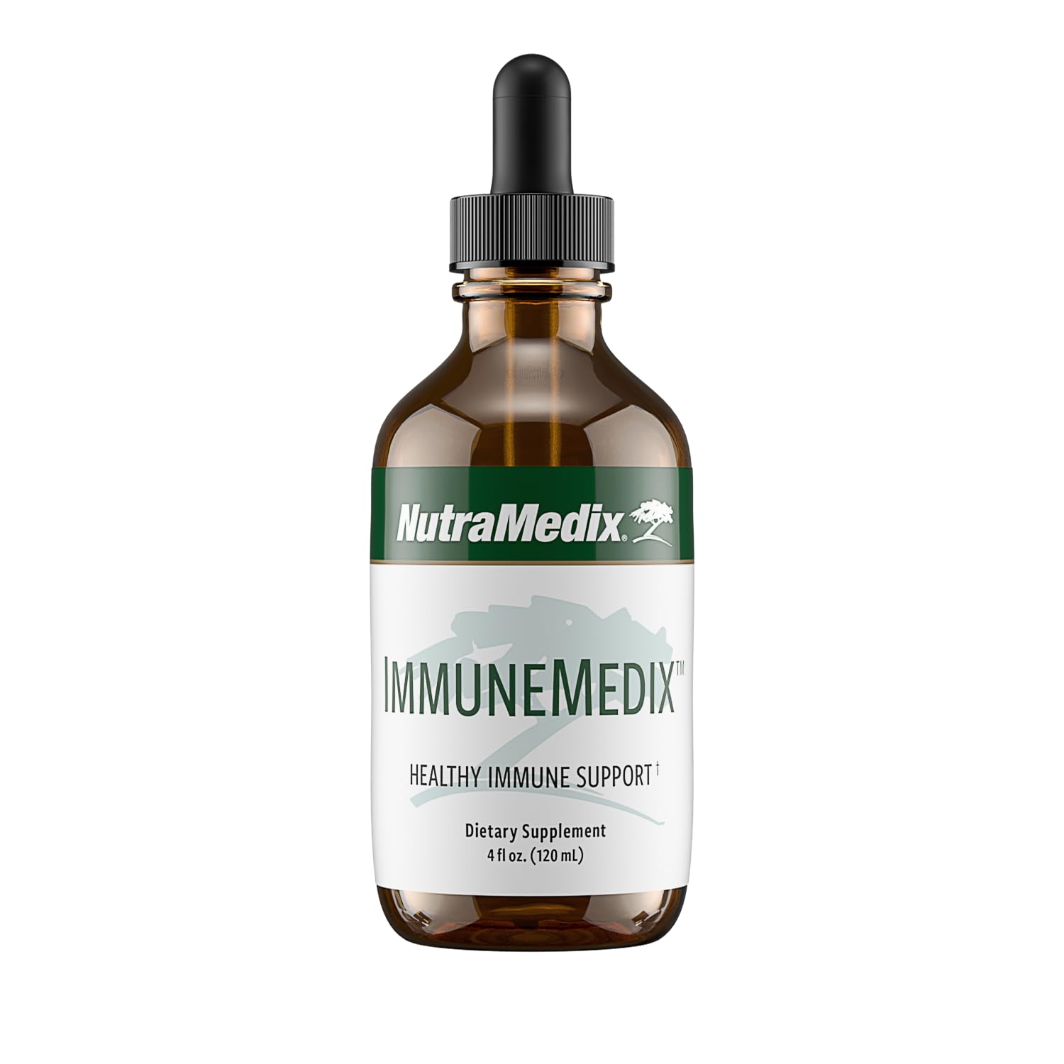 NutraMedix ImmuneMedix bottle front shows broad-spectrum herbal blend for daily wellness.