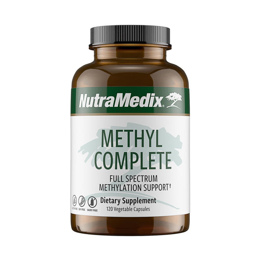 NutraMedix Methyl Complete bottle ready for daily methylation support