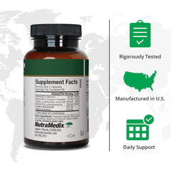NutraMedix Methyl Complete capsules close-up highlighting B vitamins