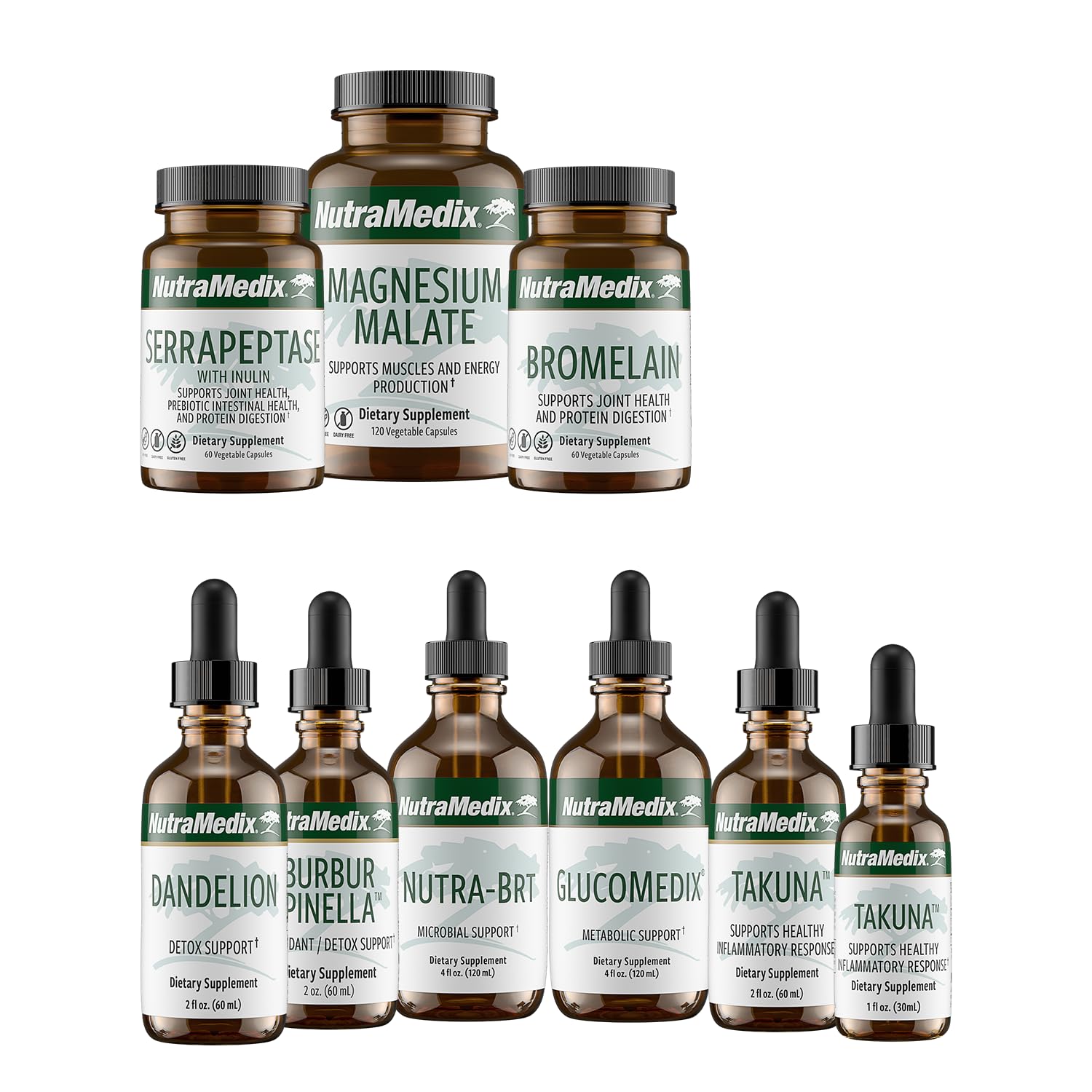 NutraMedix Month 2 Sweet Leaf Stevia bottle supports metabolic wellness