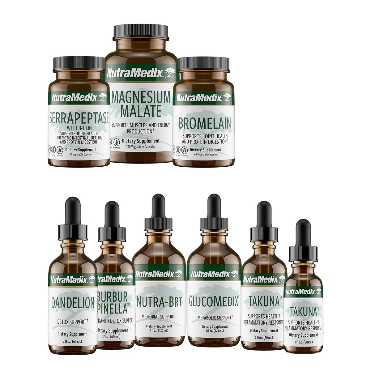 NutraMedix Month 2 Sweet Leaf Stevia bottle supports metabolic wellness