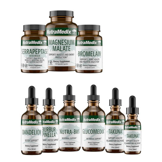 NutraMedix Month 2 Sweet Leaf Stevia bottle supports metabolic wellness
