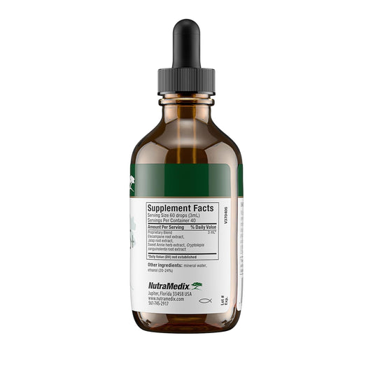 NutraMedix Nutra-BBS+ dropper dispensing convenient liquid for daily use.