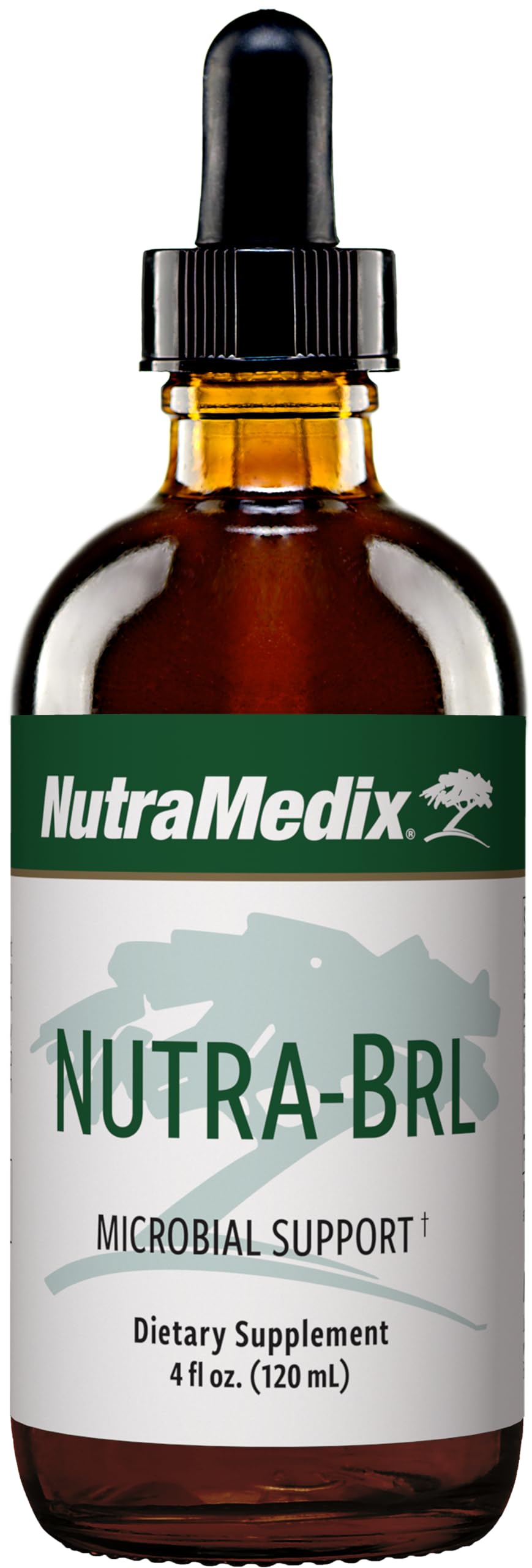 NutraMedix Nutra-BRL bottle front view showing the herbal blend label