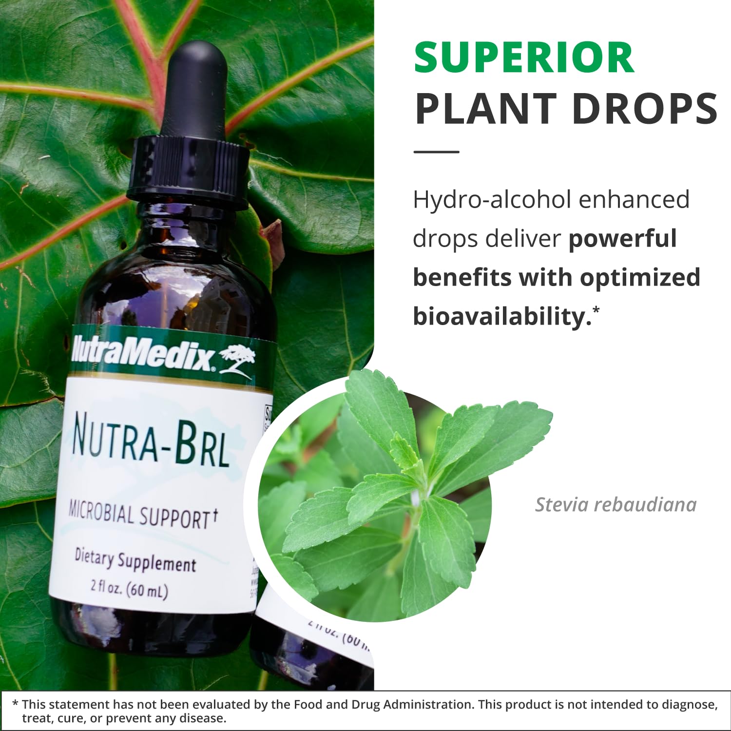 Nutramedix Nutra BRL herbal ingredients array with Samento and Banderol