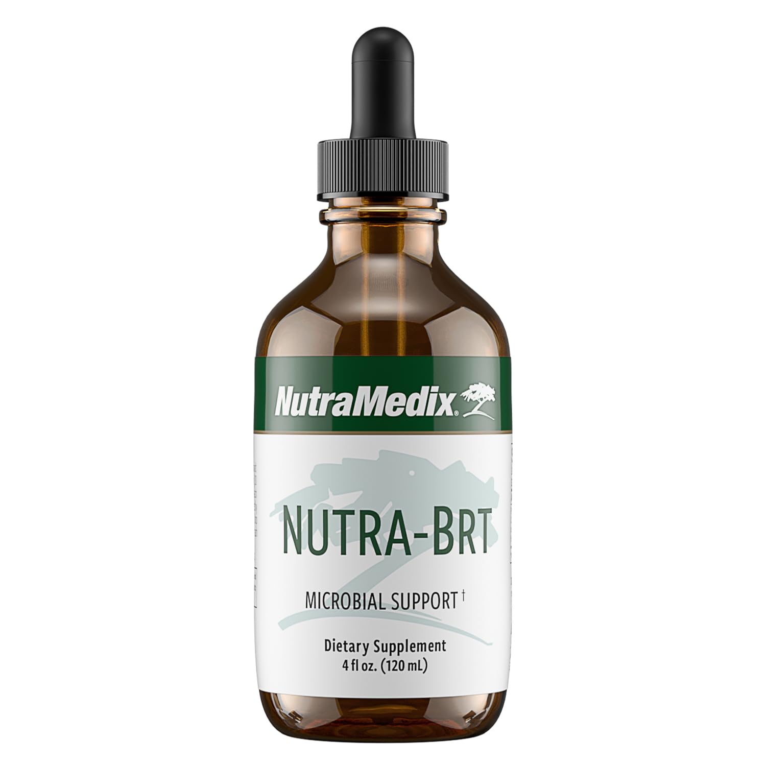 NutraMedix Nutra-BRT bottle for daily immune support with herbal extracts.