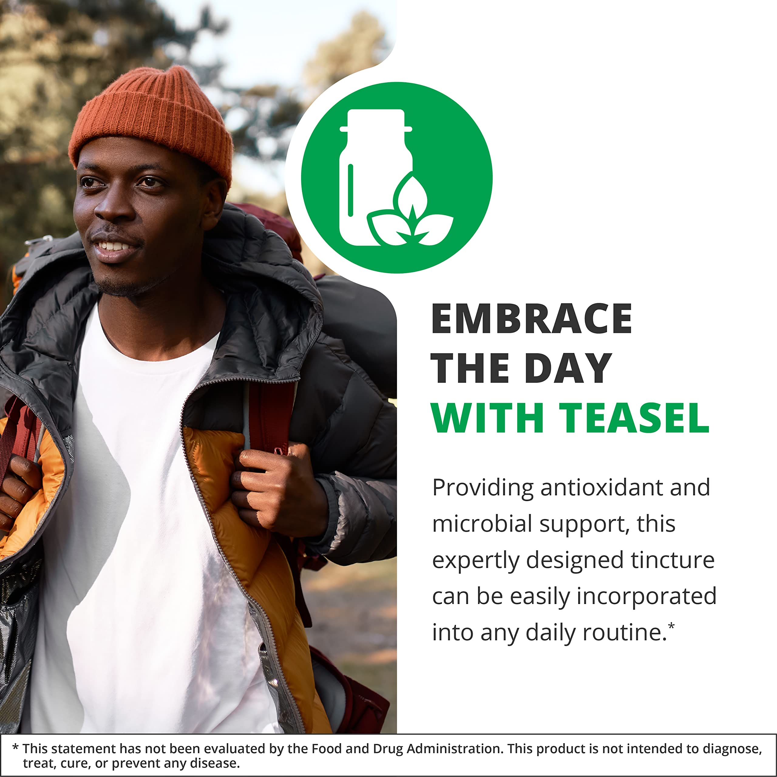 NutraMedix Teasal plant shot showcases natural botanicals for wellness-inspired routines.