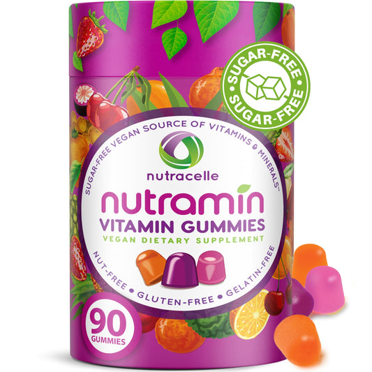 Nutramin daily multivitamin bottle for on‑the‑go daily nutrition and immune-friendly support