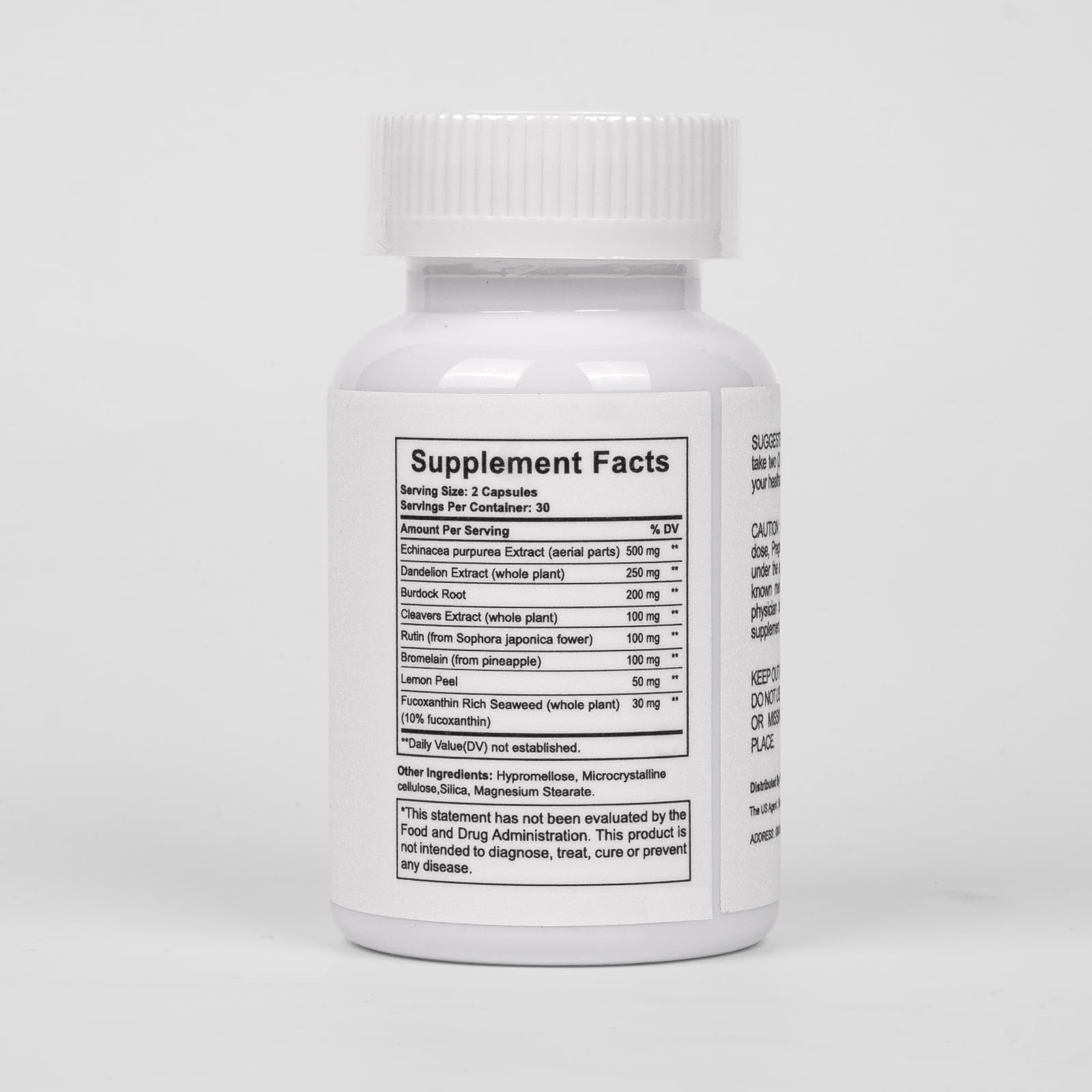 NutraNourish bundle of two bottles for ongoing lymphatic support