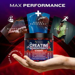 Nutraonda berry gummies in gym bag signaling on-the-go energy support