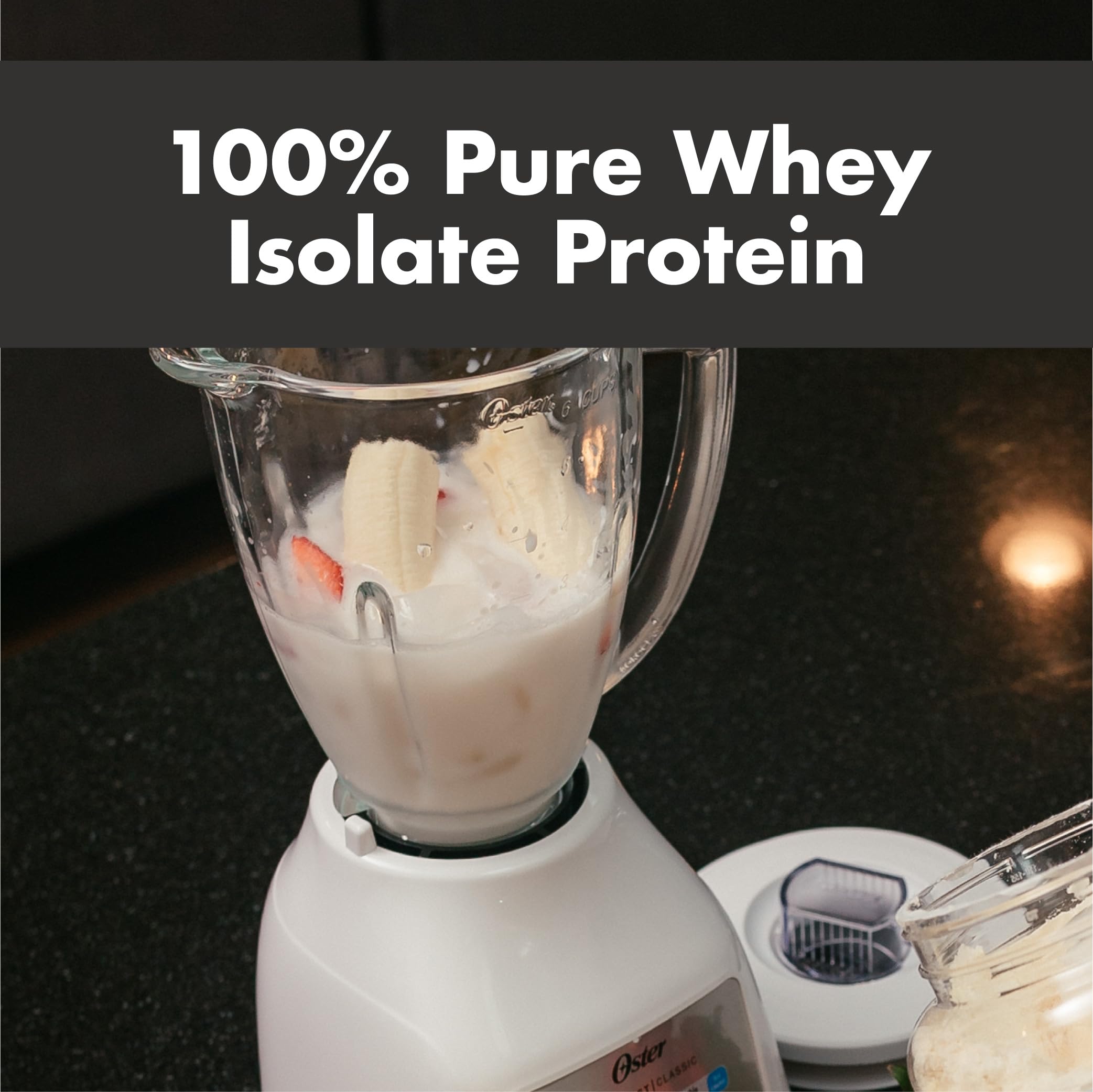 NutraOne IsolateOne packaging close-up on GMP-compliant ingredients.