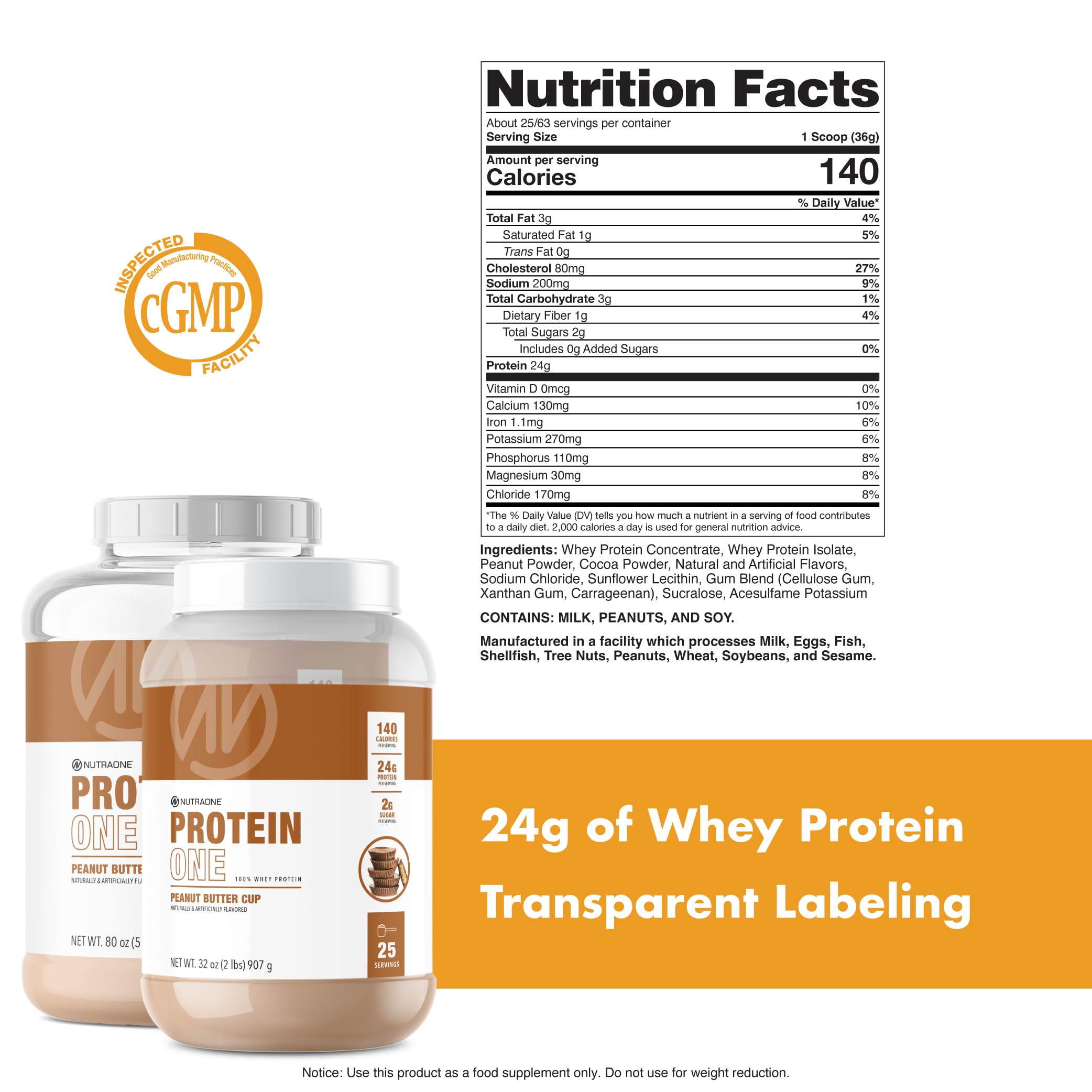 NutraOne ProteinOne shake in a bottle for a quick post-workout refreshment.