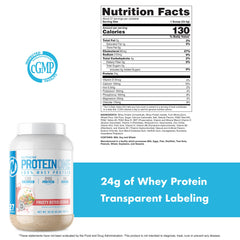 NutraOne ProteinOne whey flavors showcase varied taste options.