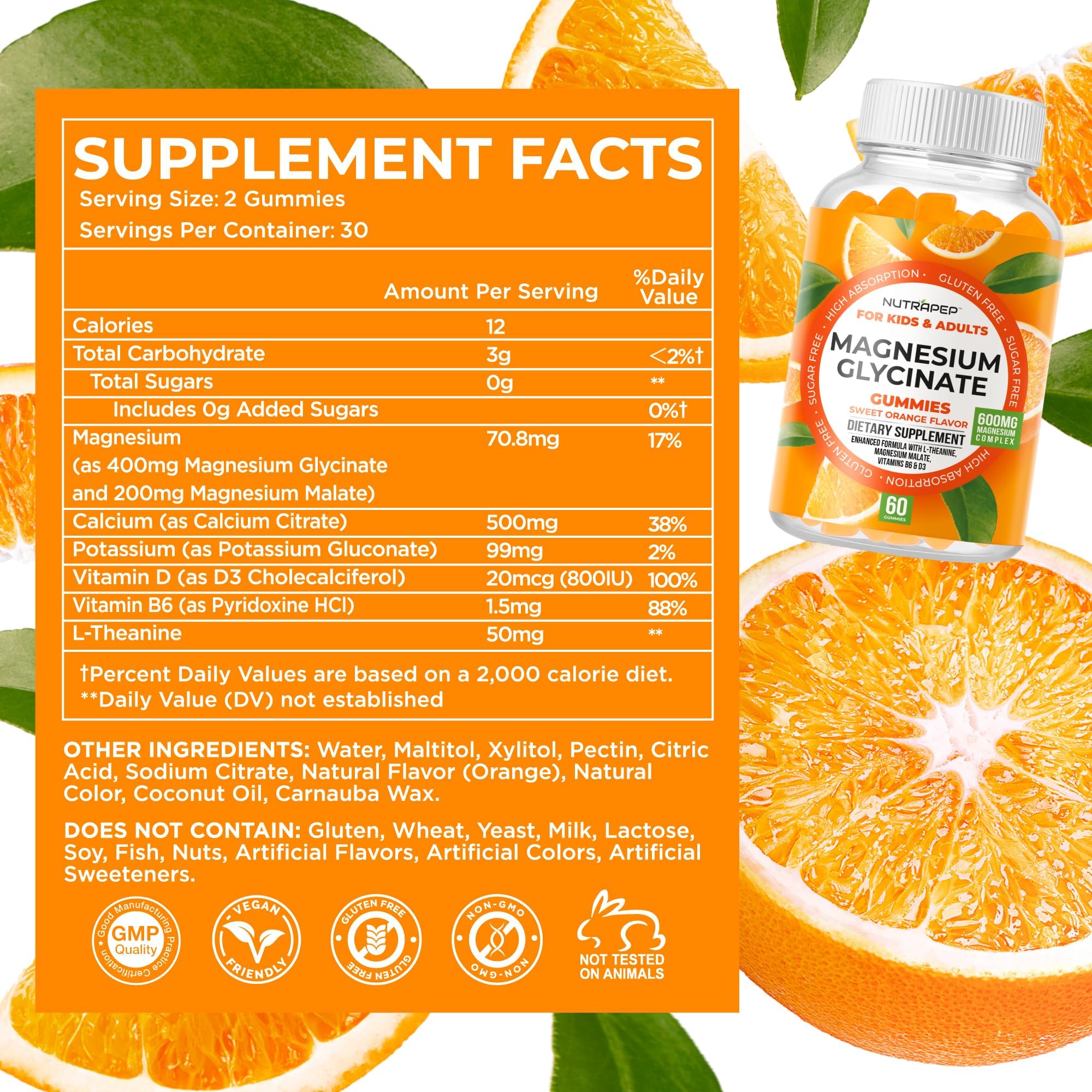 Gummies with reclose cap ensuring freshness after opening.