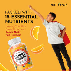 NutraPep growth blend ingredients label including traditional botanicals